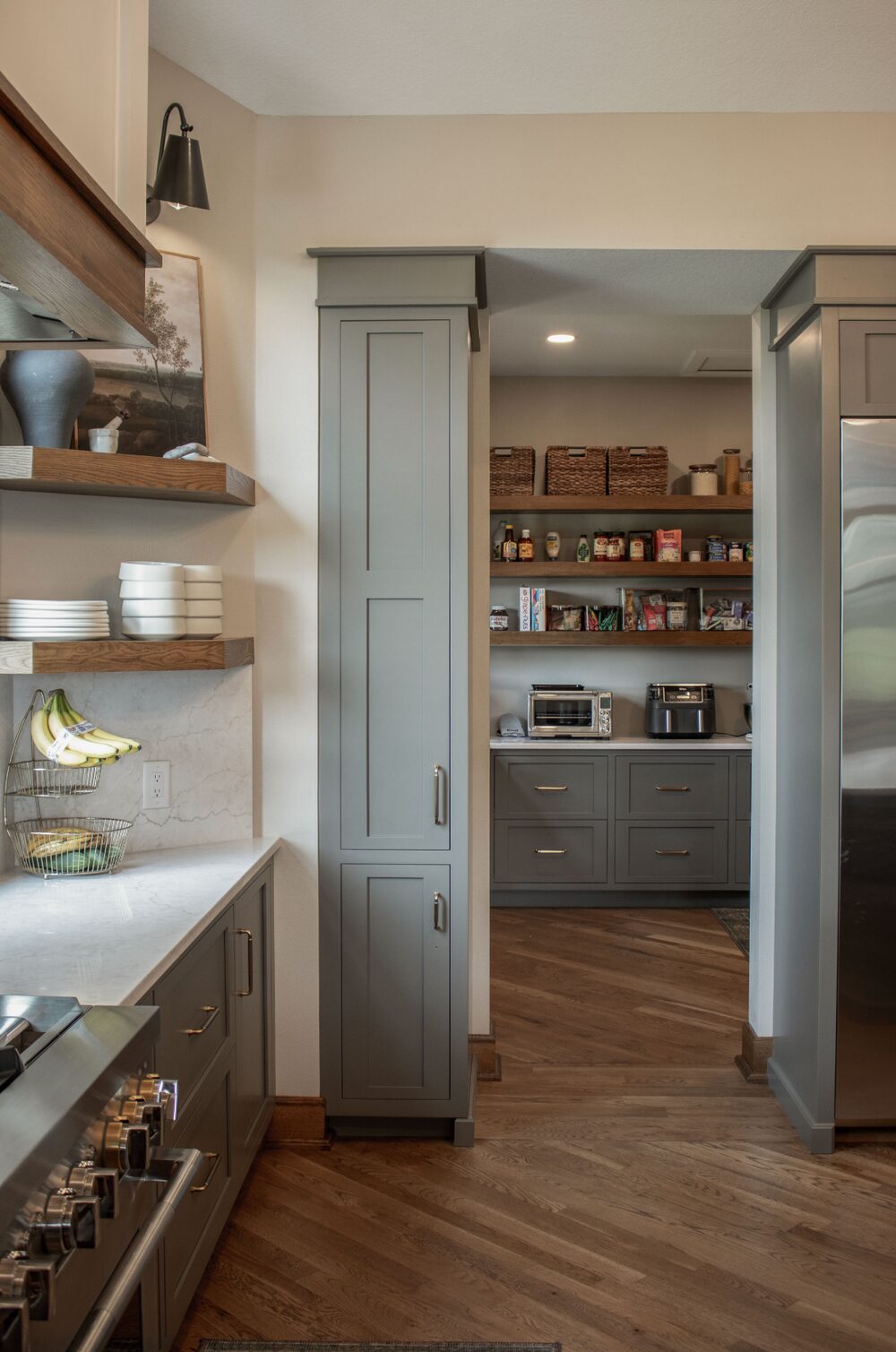 Custom shelving